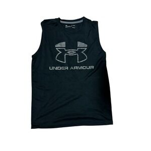 Under Armour Youth Black Sleeveless Shirt